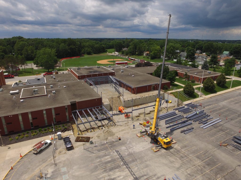 20M Renovation Project at Rossville Schools is Underway Clinton