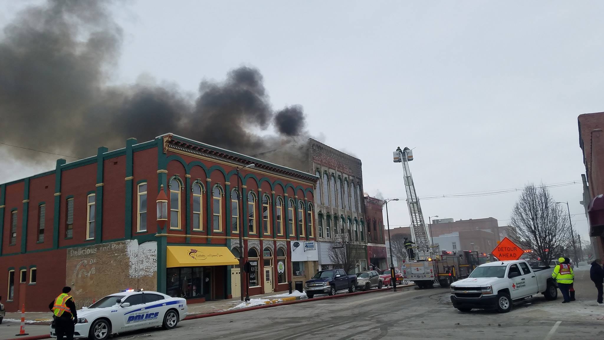Downtown Frankfort Fire Contained, State Fire Marshall’s Office On