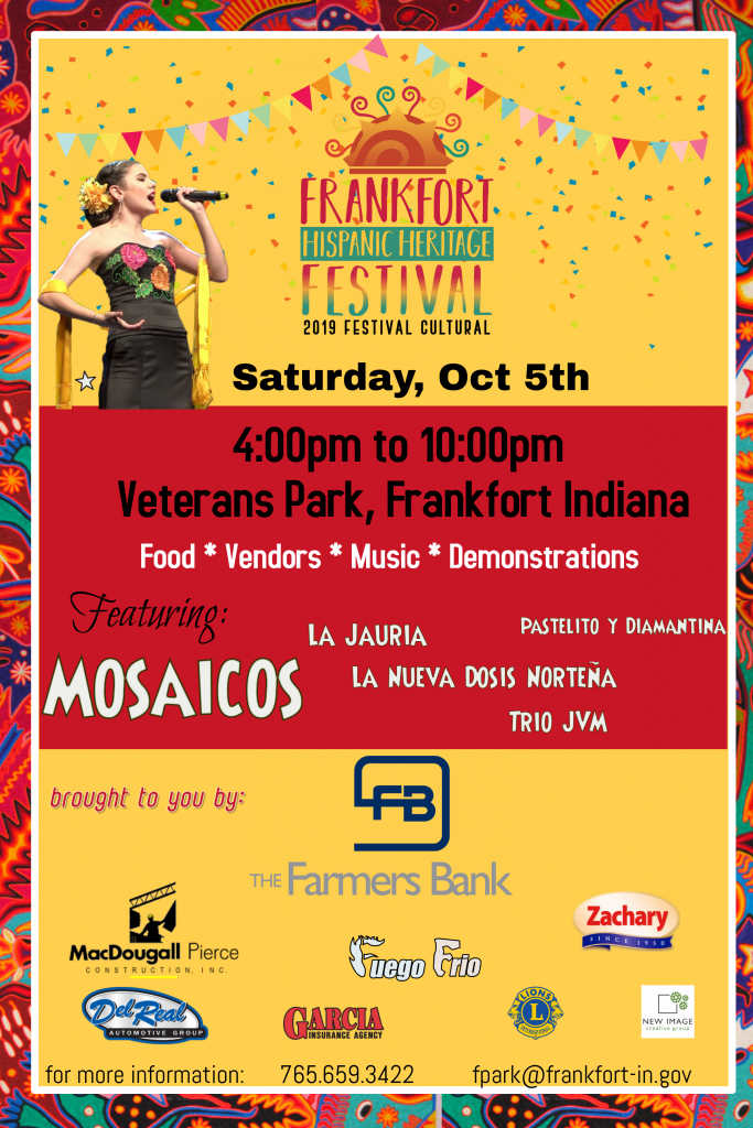 Schedule Announced for Saturday’s Hispanic Heritage Festival – Clinton