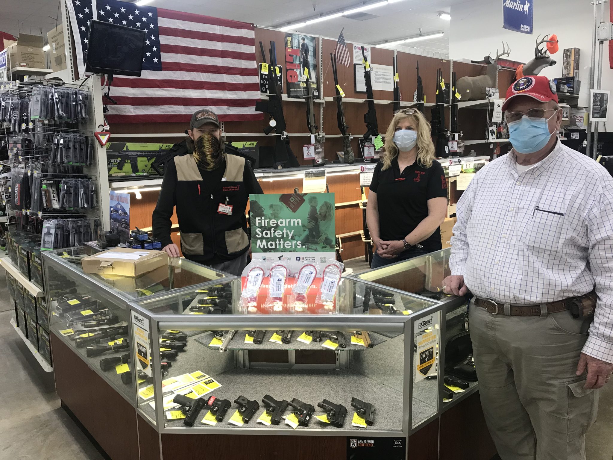 Frankfort Rural King Helps Initiative With Free Gun Locks Clinton