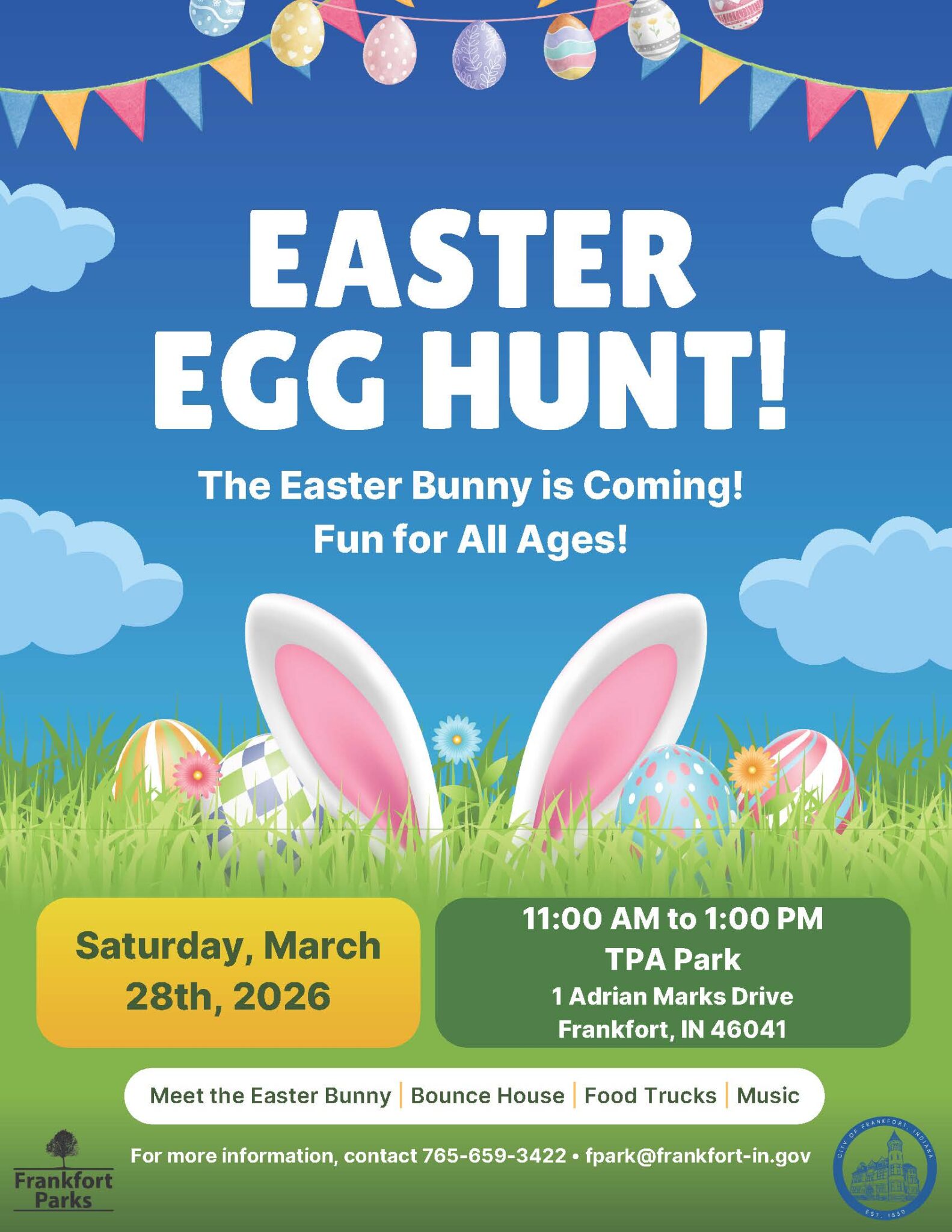 City of Frankfort Parks & Recreation Host 6th Annual Easter Egg Hunt at ...