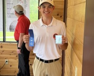 Clinton Prairie Boys Golf Adam Brucken