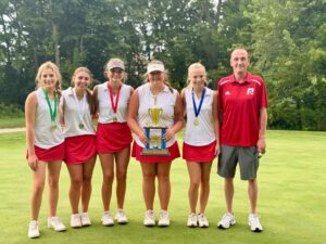 Rossville Girls Golf Wins 2026 County Championship, photo provided by Rossville athletics