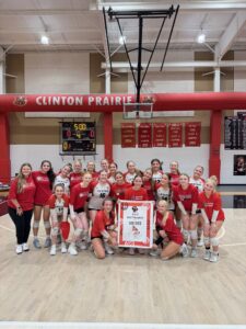 Ellie Brettnacher - Clinton Prairie Volleyball