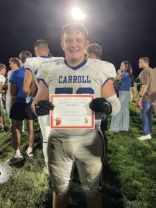 Avery Dyer Carroll Football