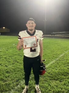 Gaige Kuzmicz - Clinton Prairie Football