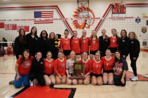 Rossville Volleyball wins 2026 Regional Championship