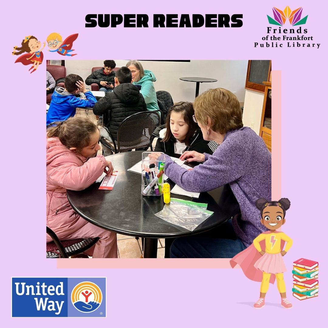 Community Literacy Program Frankfort Community Public Library Announces Return of Super Readers ...